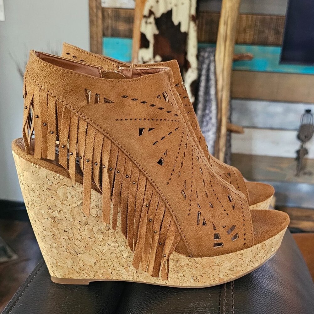 5" Suede Sandals